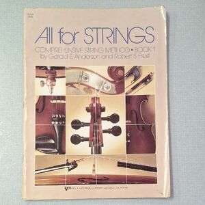 All for Strings Book 1